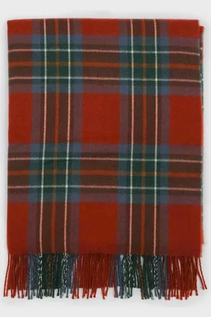 Glassworks London Deep Bold Plaid Scarf