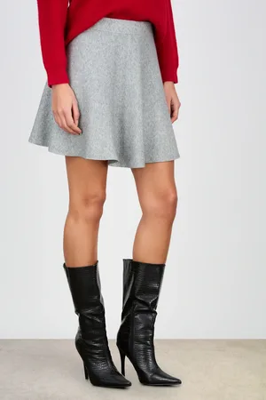 Glassworks London Smooth Shaped Knit Mini Skirt