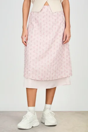Glassworks London On Ribbon Motif Skirt