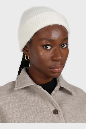 Glassworks London Mohair Beanie Hat