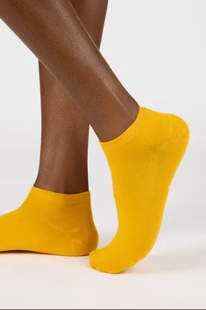 Glassworks London Mustard Classic Ankle Socks