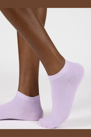 Glassworks London Lilac Classic Ankle Socks