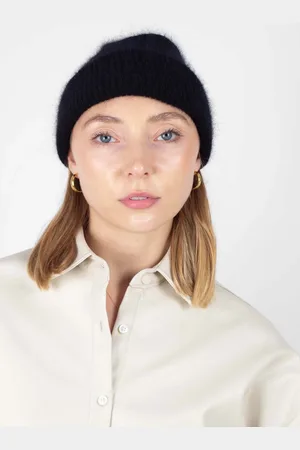 Glassworks London Mohair Beanie Hat