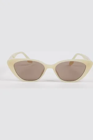 Glassworks London Pale Thick Cateye Sunglasses