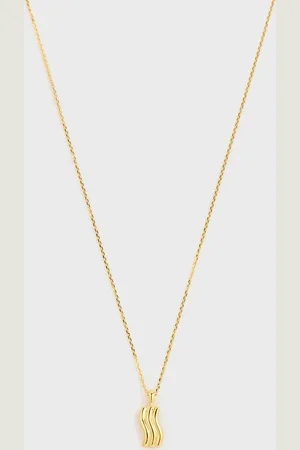 Glassworks London Triple Wave Necklace