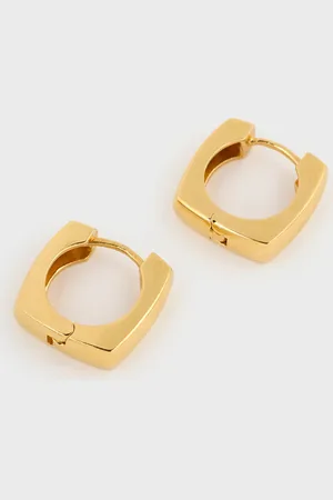 Glassworks London Rounded Square Earrings