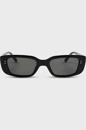 Glassworks London Thin Rectangular Sunglasses