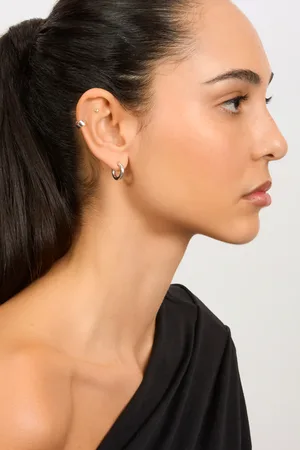 Glassworks London 15mm Thick Perfect Circle Hoops