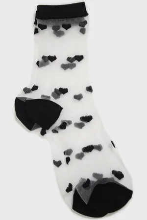 Glassworks London Sheer Heart Socks