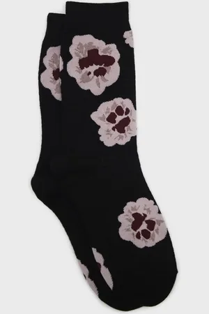 Glassworks London Floral Grid Socks