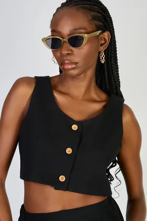 Glassworks London Button Up Tank