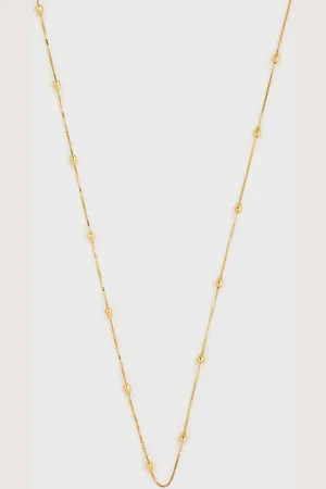 Glassworks London Droplet Chain Necklace