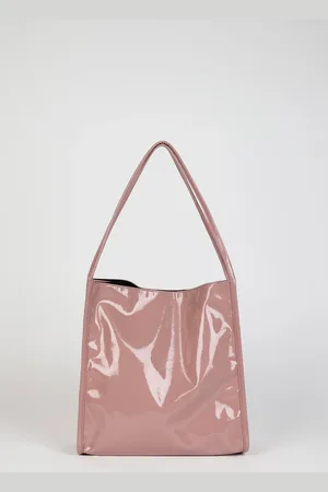 Glassworks London Dusty High Shine Pvc Tote Bag