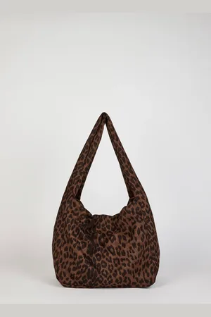 Glassworks London Large Leopard Print Tote Bag