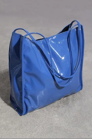 Glassworks London Bright High Shine Pvc Tote Bag