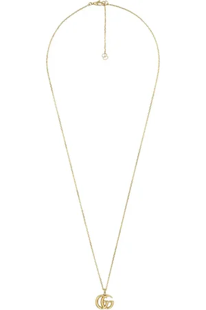 Gucci 18ct Yellow Gold Double G Small Necklace