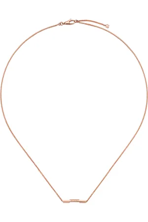 Gucci 18ct Rose Gold Link to Love Necklace