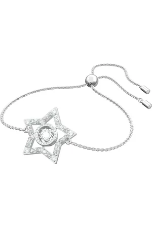 Swarovski Silver Coloured Stella Star Cubic Zirconia Bracelet