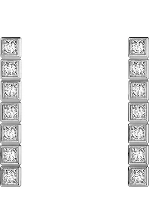 Chopard Ice Cube Pure Earrings, Ethical White Gold, Full-Set Diamonds