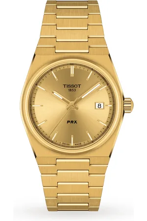 Tissot T-Classic PRX 35mm Unisex Watch Gold