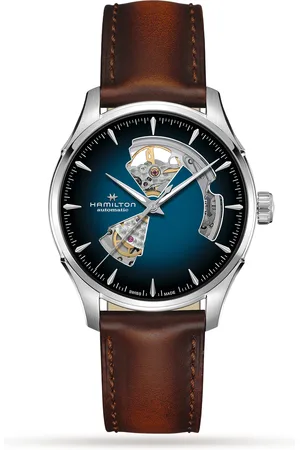 Hamilton Jazzmaster Open Heart 40mm Mens Watch Blue