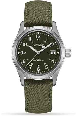 Hamilton Khaki Field Mechanical 38mm Mens Watch Green