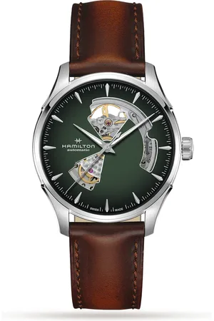 Hamilton Jazzmaster Open Heart 40mm Mens Watch Green