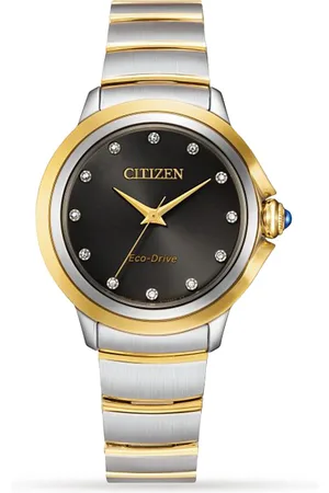 Citizen Ceci Black Dial Stainless Steel Bracelet 32mm