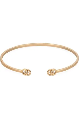 Gucci 18ct Rose Gold GG Running Bangle