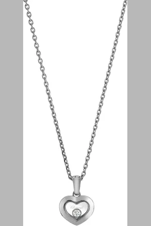 Chopard Happy Diamonds Icons 18ct White Gold Diamond Pendant