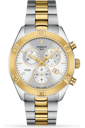 Tissot PR 100 Sport Chic Chronograph 38mm Ladies Watch