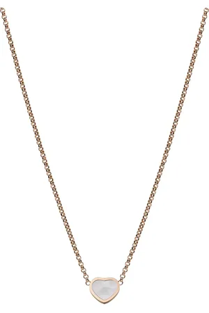 Chopard Happy Hearts Rose Gold White Pendant