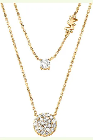 Michael Kors 14ct Yellow Gold Coloured Sterling Silver Necklace