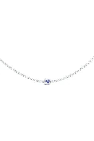 FOPE Exclusive 18ct White Gold Sapphire Necklace