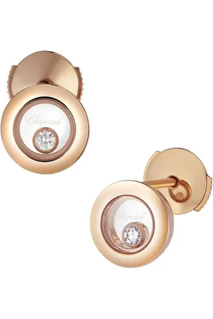 Chopard Happy Diamonds Icons 18ct Rose Gold Earrings