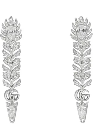 Gucci Flora 18ct White Gold 1.72ct Diamond Earrings