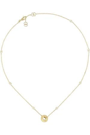 Gucci 18ct Yellow Gold Icon Cut-out Star Pendant