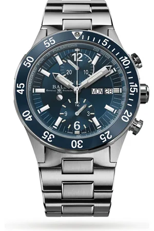 Ball Roadmaster Rescue Chronograph 42mm Mens Watch Blue