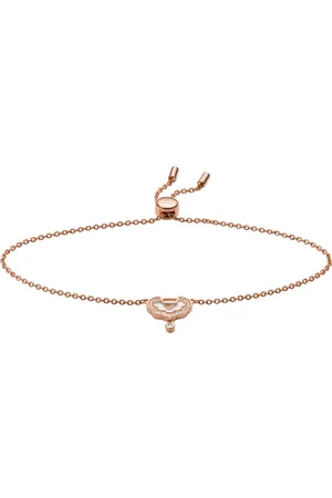 Emporio Armani Ladies Rose Gold Coloured Sterling Silver Bracelet