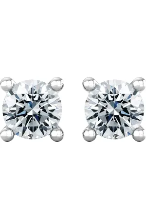 By Request 9ct White Gold 4 Claw 0.30cttw Diamond Stud Earrings