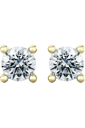 By Request 9ct Yellow Gold 4 Claw 0.30cttw Diamond Stud Earrings