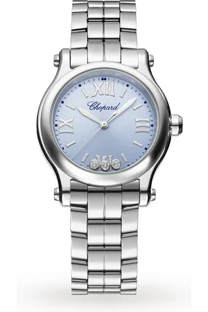 Chopard Happy Sport 30mm, Quartz, Stainless Steel, Diamonds