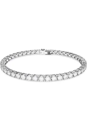 Swarovski Matrix Cubic Zirconia Tennis Bracelet