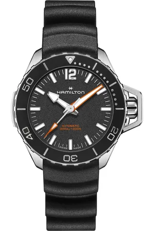 Hamilton Khaki Navy Frogman Auto 41mm Mens Watch Black