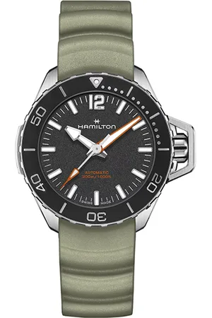 Hamilton Khaki Navy Frogman Auto 41mm Mens Watch Black