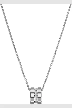 Chopard Ice Cube Pendant, Ethical White Gold, Diamonds