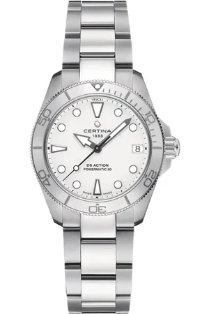 Certina DS Action 34.5mm Ladies Watch White