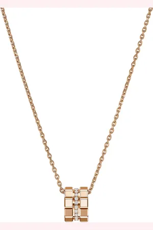 Chopard Ice Cube Pendant, Ethical Rose Gold, Diamonds