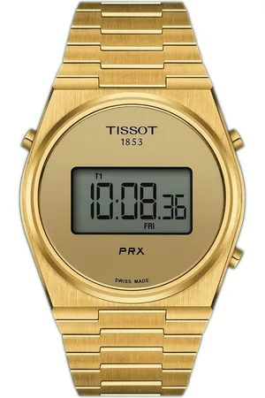 Tissot PRX Digital 40mm Unisex Watch PVD Yellow Gold