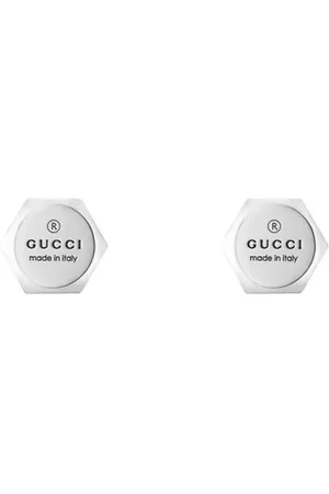 Gucci Trademark Sterling Silver Earrings